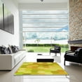 thumbnail image 7 of Ahgly Company Machine Washable Indoor Rectangle Transitional Golden Yellow Area Rugs, 2' x 5', 7 of 7