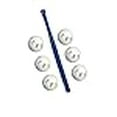 thumbnail image 3 of WIFFLEÂ® Blue Bat and Ball Set AweStar Eagle Limited Edition WIFFLEÂ® Blue Bat & 6 White Ball Bundle, 3 of 3