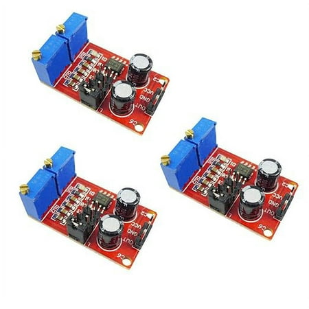 

3PCS NE555 Duty Cycle Frequency Adjustable Square Wave Signal Generator Stepper Motor Drive Module Board
