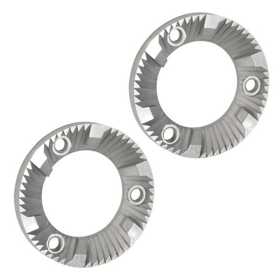 Pack of 2 Stainless Steel Coffee Grinder Replacement Burr Sharpful Grinding Disc Suitable for Fast Coffee Grinding