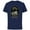 Navy, variant on Star Wars Yoda “My Birthday It Is, Party I Must” Distressed - Short Sleeve Cotton T-Shirt for Adults - Customized-Black