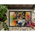 thumbnail image 3 of Carolines Treasures DAC3006JMAT 24 x 36 in. Wolves Wolf Doormat, 3 of 5