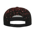 thumbnail image 2 of Hirioo Red Glitter1 for Baseball Cap Men Cap Flat Brim for Men Women Teens Adjustable Baseball Cap, 2 of 7