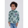 thumbnail image 2 of Paw Patrol Chase Marshall Rubble Half Zip Woobie Sweatshirt Toddler to Big Kid, 2 of 5