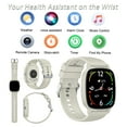thumbnail image 6 of Smart Watch for Women Men, 1.85-inch Smartwatch with 110+ Sports Modes, Bluetooth Answer/Make Calls, IP68 Waterproof, White, 6 of 7