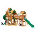 thumbnail image 1 of Gorilla Playsets Juego de Columpios de Madera de Caucho Suave, Cedro de Madera, 27' x 27,50' x 13', 1 of 5