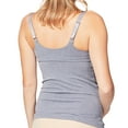 thumbnail image 3 of Cake Maternity Ice Cream Nursing Tank Top, Nursing Tops for Women Breastfeeding with Built in Bra (for US F-I Cups), Grey, X-Large, 3 of 6