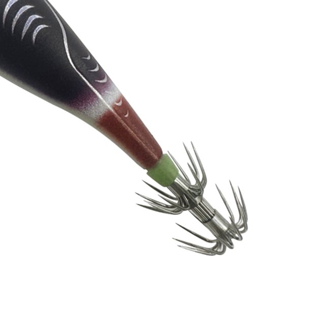 Señuelo de pesca fluorescente con cuentas integradas, cebo luminoso para Jigging, herramientas de pesca nocturna