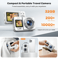 thumbnail image 3 of Campark 64MP Digital Camera Autofocus 18x Digital Zoom with 32G SD Card 4K Point and Shoot Camera for Kids Teens Students, 3 of 8