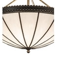 thumbnail image 4 of Meyda Tiffany 238130 Shansky 4 Light 30" Wide Semi-Flush Bowl Ceiling Fixture - Brass, 4 of 7