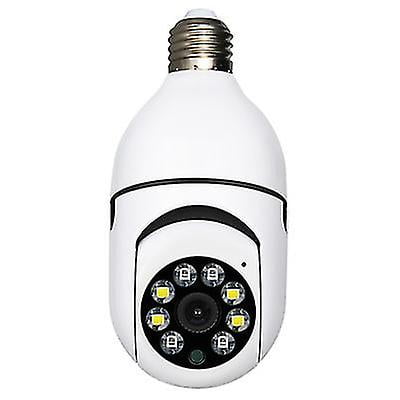 Light Bulb Camera Smart Wireless Wifi Full Color Bulb Camera Home Hd Night