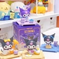 thumbnail image 5 of Sanrio Kuromi Cute Kawaii Anime Figure Troublemaker Alliance Series Model Toys Birthday Christmas Girls Gifts, 5 of 5