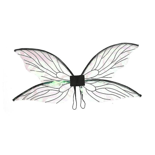 Alas de elfo, alas de princesa brillantes, alas de hada y mariposa, disfraz para Festival, disfraz de Halloween