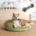 thumbnail image 1 of CBFFDC Interactive Pet Toy For Playtime Pet Durable Barbell Shape Toy Interactive Cleaning Treat Dispensing Pet Supply, 1 of 6
