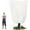 White, variant on Thickened Plant Covers Freeze Protection, Winter Frost Protection Blankets, Reusable Drawstring Plant Protection Bags, for Outdoor Fruit Trees Shrubs Potted Plants Cold Frost (23.6"x31.4",Green)