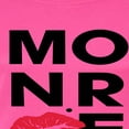 thumbnail image 3 of Marilyn Monroe - Pop Culture Icon - Kisses - Juniors Fitted Graphic T-Shirt, 3 of 5