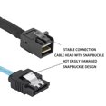 thumbnail image 4 of 12GBPS Mini  HD  To 4  3.0 Cable, SFF-8643 To 4X  Cable, PVC Dual Channel 7P Server Hard Disk Array Data Line, 4 of 8