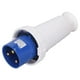 thumbnail image 3 of Conector industrial de 3 pines IP67 Conector de alimentación eléctrica a prueba de agua PP Shell 220‑250V 63A, 3 of 8
