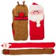 thumbnail image 3 of GOOHOCHY 2 pares de calcetines navideños hasta la rodilla, calcetines decorativos hasta el muslo, calcetines bonitos hasta la rodilla para mujer, 3 of 7