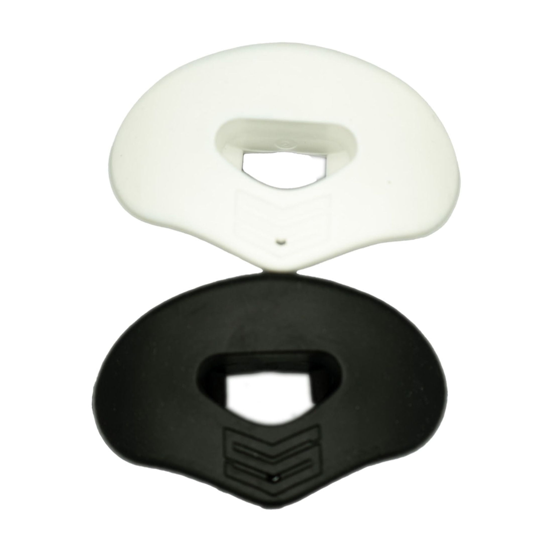 Soldier Sports Black & White Lip Protector Pack, Includes 2 Lip Guards