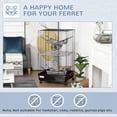 thumbnail image 5 of Small Animal Habitat Pet Play House w/ Wheels Hammocks Tunnels, 5 of 11