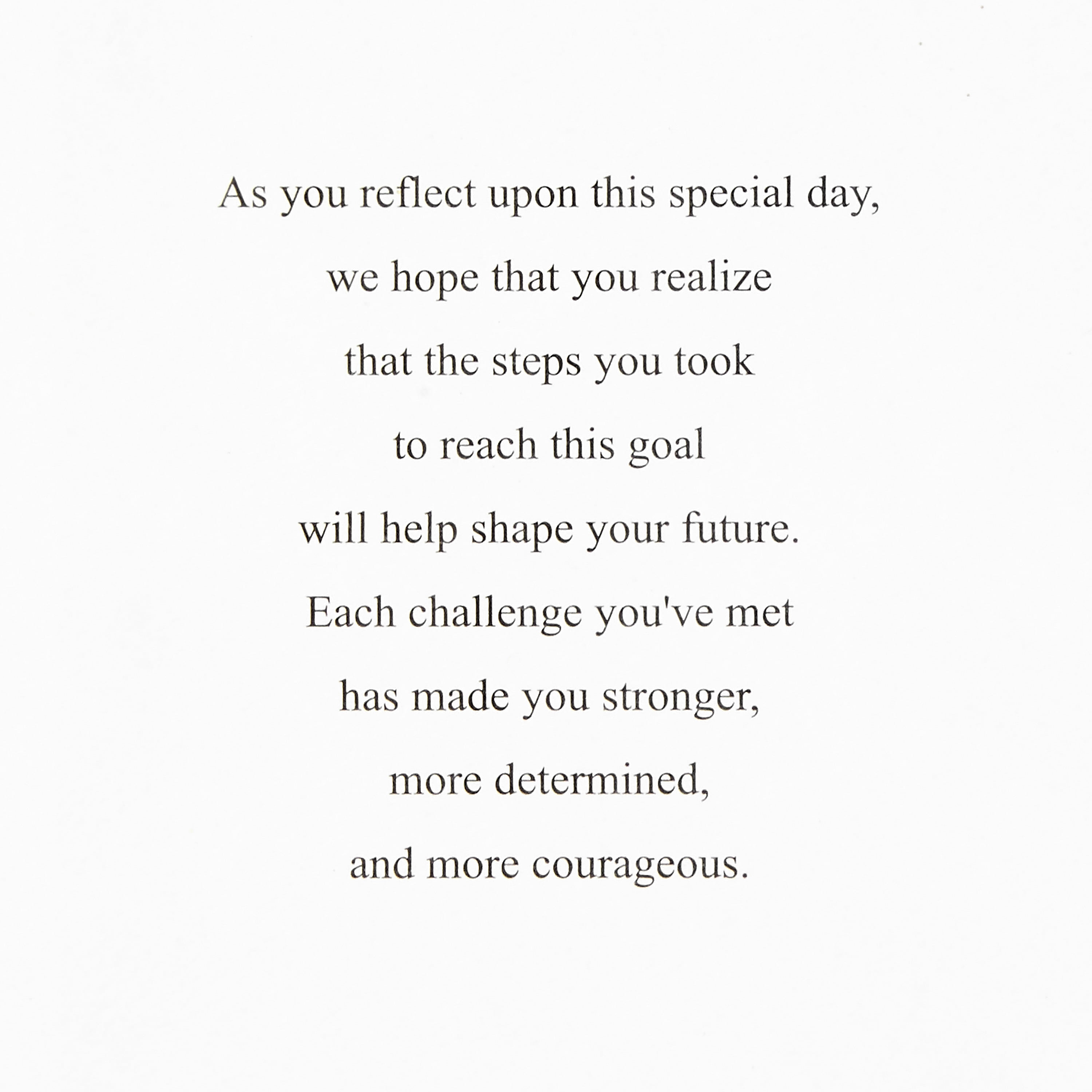 Hallmark Graduation Card from Both of Us (So Proud of You)