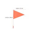thumbnail image 2 of 2Pcs Professional Bicycles Flags Wear-resistant Safety Flags Advertising Cycling Flags, 2 of 8
