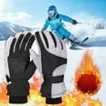 thumbnail image 3 of qucoqpe Men Women Couple Winter Gloves Outdoor Windproof Rainproof Cold Proof Snow Ski Riding Warm Gloves, 3 of 9
