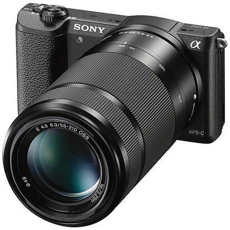 Sony Alpha a5100 Mirrorless Camera w/ 16-50mm lens - Black