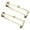 Gold, variant on Space Efficient Wall Mounted Wine Rack Heavy Duty Iron Structure Modern Decors Addition Ideal For Kitchens Or Dining Roo