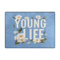 thumbnail image 2 of BZSMCE Vintage Area Rugs Young Life Creative Area For Home, 2 of 7
