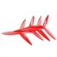 thumbnail image 1 of 10 Pares de Hélices de 7 Pulgadas, 7 X 4 X 3, Hélice de 3 Palas CCW + CW PC para Dron FPV RC de 7 y 8 Pulgadas, Color Rojo, 1 of 8