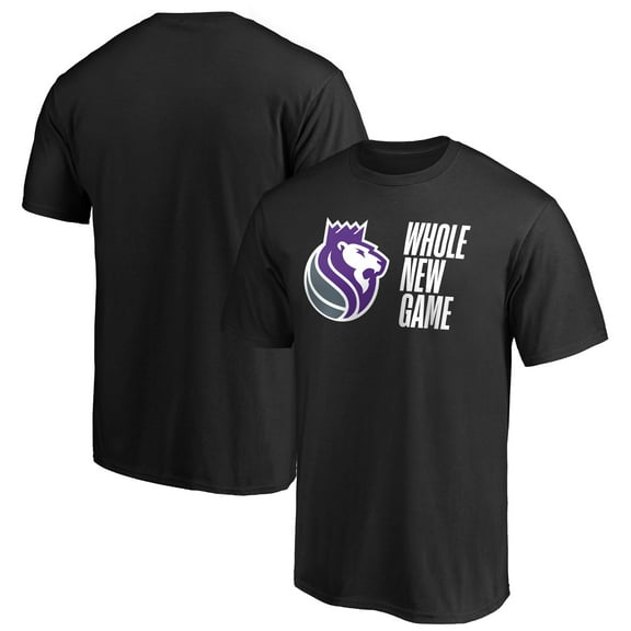 Men's Black Sacramento Kings Whole New Game Team T-Shirt
