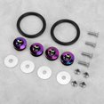 thumbnail image 3 of Aviation Aluminum Alloy Quick Release Fasteners Kit, with Anodized Surface for Car Bumper Trunk Mud Guard Lid, 3 of 6