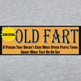 thumbnail image 3 of CafePress - Old Fart Motto Long Sleeve T Shirt - Womens Baseball Tee, 3 of 4