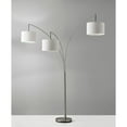 thumbnail image 2 of Adesso Trinity Arc Lamp, Brushed Steel, 2 of 6