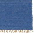 thumbnail image 7 of Contemporary Home Living 1.75' x 2.75' Reversible Handwoven Solid Area Throw Rug - Blue, 7 of 7