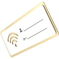 thumbnail image 3 of Shisuyan Carte Wifi Acrylique Multicolore 1Pcs 11.8X4.7X0.4In, 3 of 8