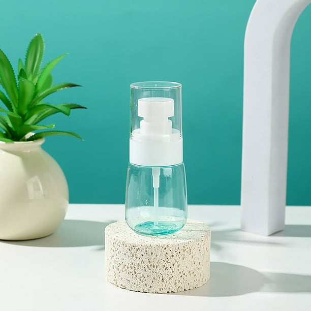 Botella de spray Superfine Mist | Tamaño de viaje de plástico portátil a prueba de fugas | Dispensador de perfume recargable | Versátil Artículos de tocador Cosméticos Reposición de agua |