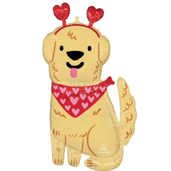 Large shape Doggone cute balloon