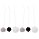 thumbnail image 1 of ColoMX 6 uds juguetes para gatos, pelota de peluche para gatitos, juguetes interactivos divertidos, pelotas para gatos en interiores, 1 of 8