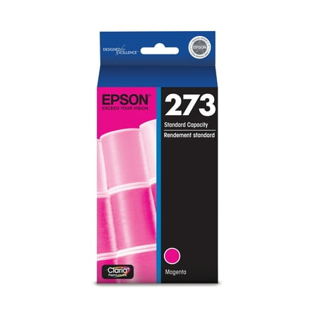 UPC: 0010343902121 | EPSON 273 Claria Ink Standard Capacity Magenta Cartridge (T273320-S) Works with Expression Premium XP-520 XP-600 XP-610 XP-620 XP-800 XP-810 XP-820