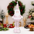 thumbnail image 6 of YIMWNYI Christmas Doll – Santa Claus, Snowman, and Reindeer Plush Decoration for Window Display, Glitter Holiday Ornament with Adjustable Legs, Festive Home Décor for Christmas and New Year, 6 of 6