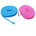 thumbnail image 1 of 2 Pcs 5 M Color Non-Slip Clothes Line 201 Stainless Steel Hooks Windproof Wearproof Fixed Rope Household Rope, 1 of 8