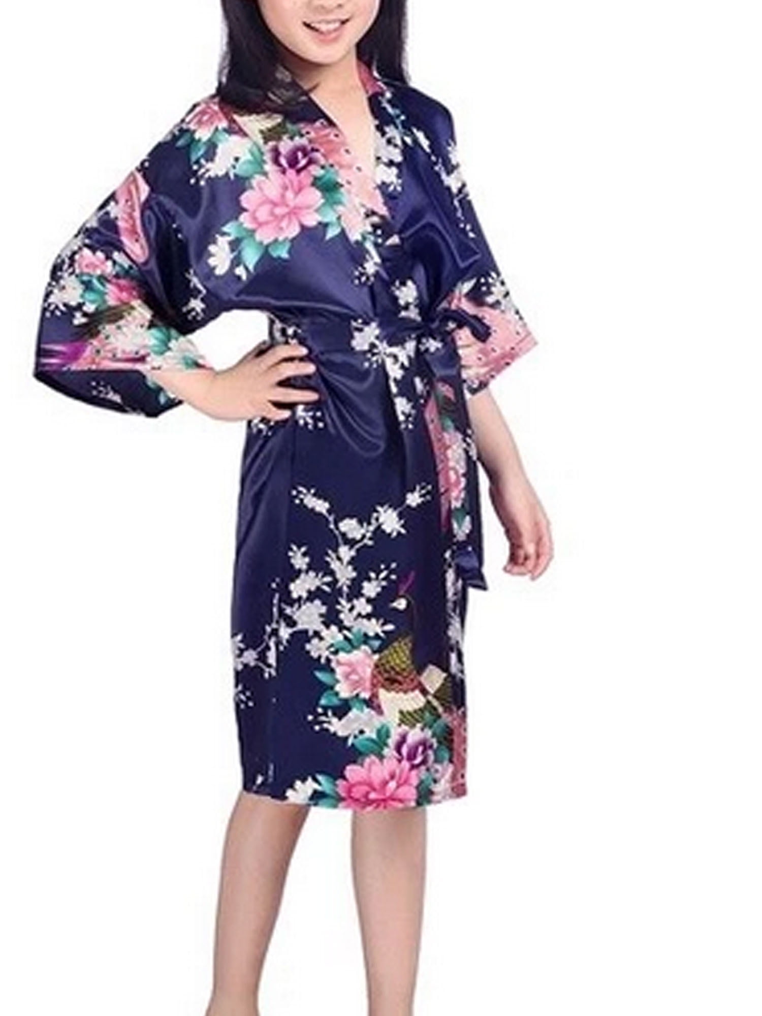 Girls Robes, Floral, Sizes 2T14, Flower Girl Robes, Spa Party