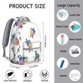 thumbnail image 6 of Tropical Sea Turtle Backpack with Coral Reef and Ocean Sun Design, Cute and Lightweight for School, 6 of 6