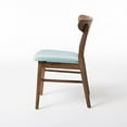 thumbnail image 2 of Christopher Knight Home Idalia Dining Chairs, 2-Pcs Set, Mint / Walnut Finish, 2 of 3