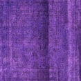 thumbnail image 1 of Ahgly Company Indoor Square Persian Purple Bohemian Area Rugs, 7' Square, 1 of 4
