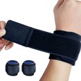 thumbnail image 1 of Bande de compression pour Poignet et Bande pour Poignet, Convient à la Tendinite, au gym, à l'Exercice, Taille Uniforme Ajustable, 1 of 6