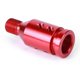 thumbnail image 3 of Universal Car Gear Shift Knob Head Aluminum Carbon Fiber Auto Modification Red Short Type, 3 of 3